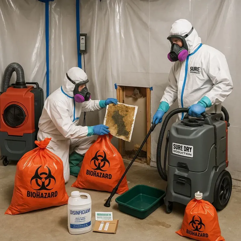 Contaminated Water Handling Protocols process in Whitefish Bay, WI