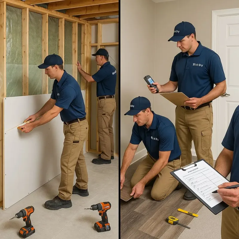 Repairs and Reconstruction process in Whitefish Bay, WI