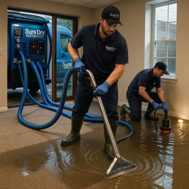 Water Extraction and Removal process in Whitefish Bay, WI